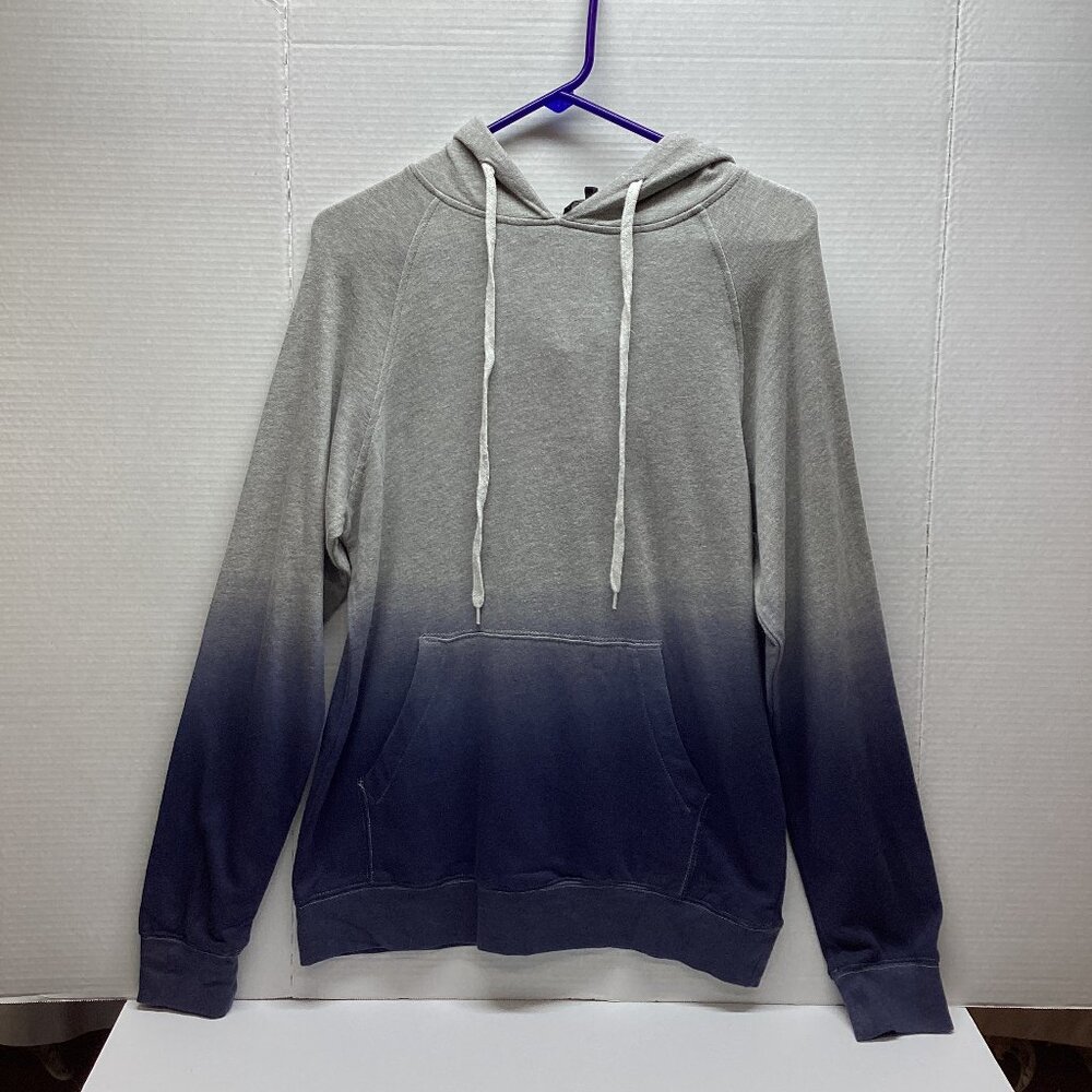 💙POL HOODIE BLUE OMBRE LIGHTWEIGHT 100% COTTON